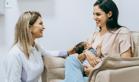 Helping parents through breastfeeding challenges